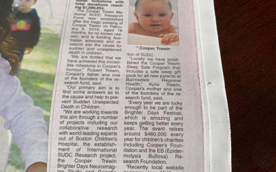 Cooper’s Million Dollar Milestone